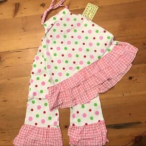 ❤️Ann Loren Two Piece Halter &  Pants